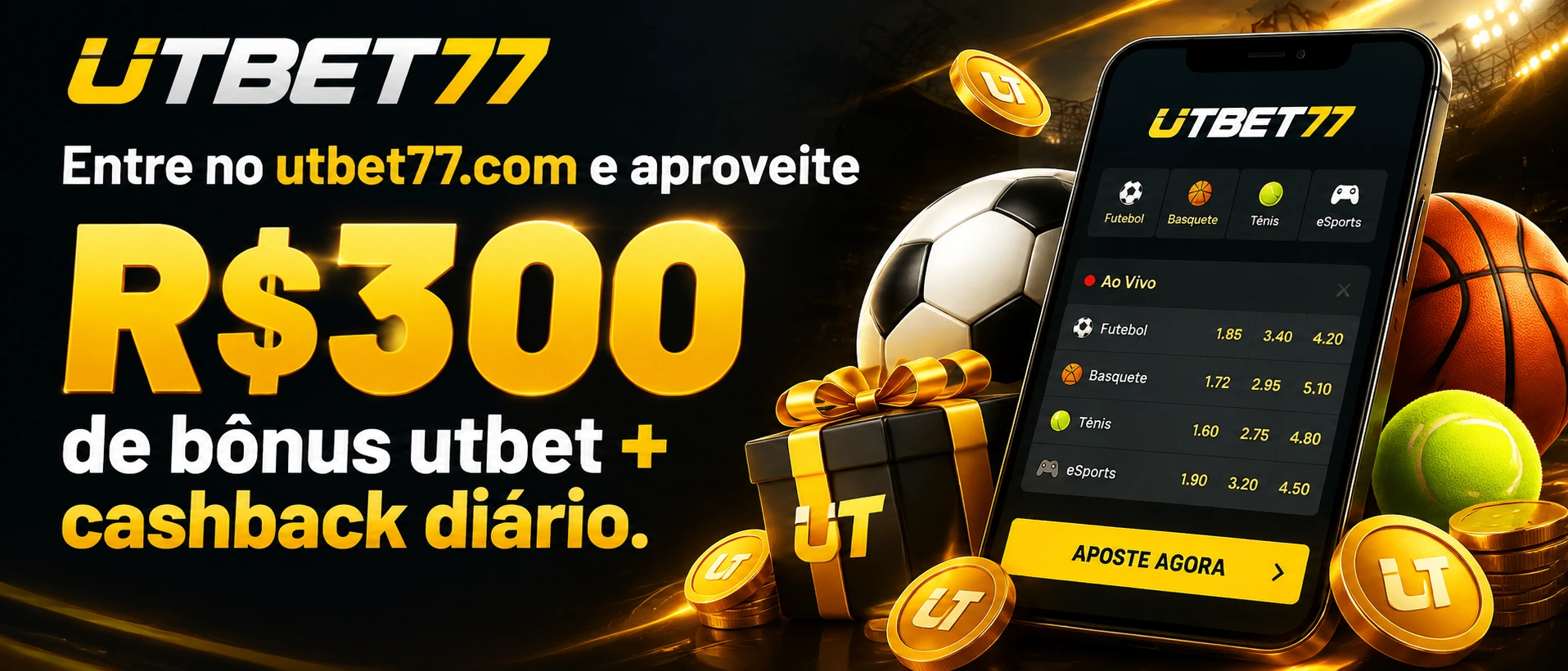 Área de cassino ao vivo e jogos de mesa da utbet